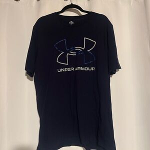 Under Armour Men's Navy Blue T-Shirt